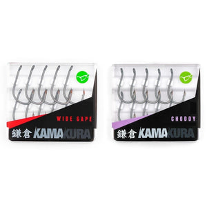 Korda Kamakura Hooks Wide Gape or Choddy Barbed or Barbless 10pcs Fishing