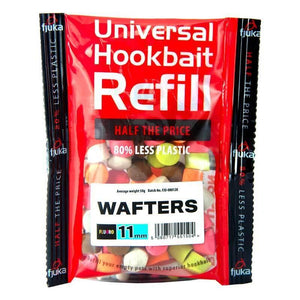 Fjuka Hookable Wafters Mixed Colours Refill 4-11mm Carp Fishing Hookbait Baits