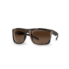 Load image into Gallery viewer, Fox Avius Carp Fishing Polarised Sunglasses Camo/Black - Brown Lense CSN051
