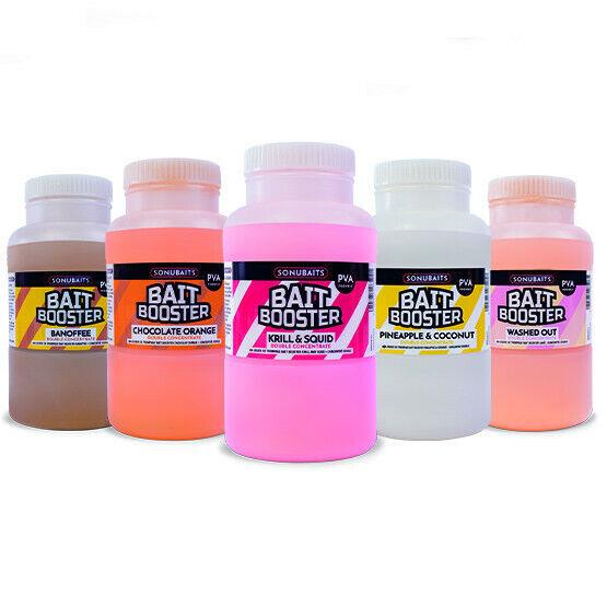 Sonubaits Bait Booster Washed Out Fluoro Carp Fishing Liquid Additive 800ml