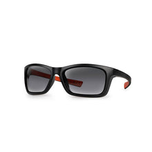 Load image into Gallery viewer, Fox Collection Wraps Polarised Sunglasses Black/Orange - Grey Lense Carp Fishing
