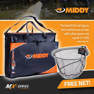 MIDDY EVA MX-3NT Net bag + Free spoon net COMBO DEAL