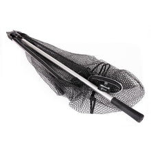 Load image into Gallery viewer, Fox Rage Warrior Rubber Mesh Landing Net Extending Handle Pike Predator Fishing
