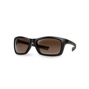 Fox Collection Wraps Polarised Sunglasses Green/Black - Brown Lens Carp Fishing