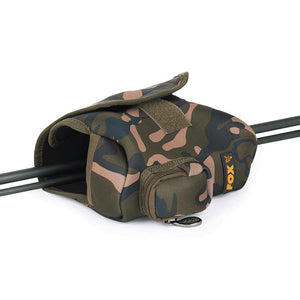 Fox Camo Neoprene Reel Case Pouch Protector Fishing