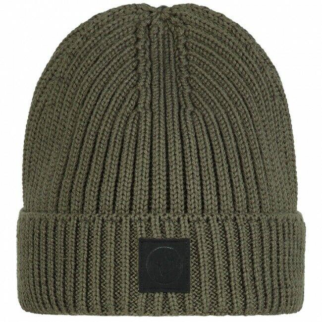 Korda LE Fishermen Beanie Olive Green Knit Winter Fishing Hat