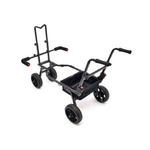 Daiwa Fold N Go Match Barrow Carp Fishing 4 Wheel Trolley Cart Transporter