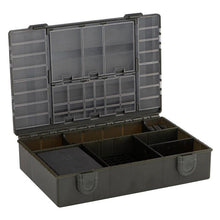Load image into Gallery viewer, Fox Edges LOADED Medium Tackle Box Carp Fishing Tackle Storage CBX091
