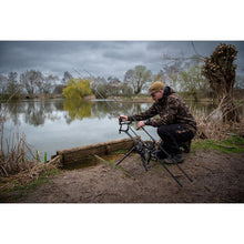 Load image into Gallery viewer, Fox Eos 2 &amp; 3 Rod Tri-Pod Carp Fishing Rod Pod With Carry Bag - CRP049
