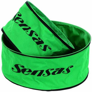 Sensas Round Fabric Groundbait Bowl Small 30cm or Large 40cm Fishing