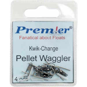 Premier Kwik-Change Pellet Waggler Float Adaptor 4pcs Fishing Terminal Tackle