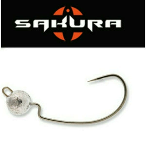 Sakura Texas Jighead Hooks 3pcs Predator Fishing