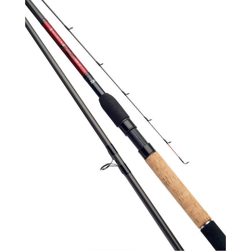 Daiwa Ninja Feeder 2 sec Rod Commercial Fishing w. 2 Quiver Tips