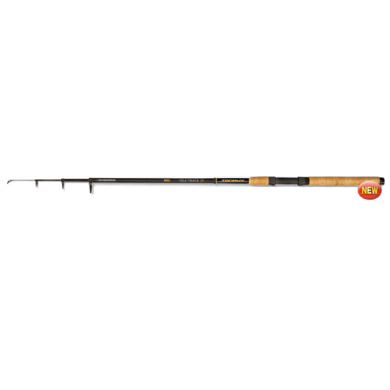Zebco Trophy Telescopic Spining Lure Rod Carbon Predator Holiday Travel Fishing