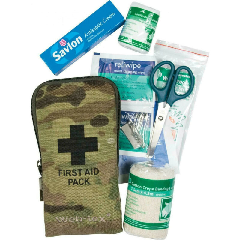Webtex Small First Aid Pack Military Outdoor Hiking Camping