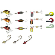 Quantum Hustle Bustle Bloody Loon Spoon Curly B-Bobble T-Jig Pike Perch Fishing