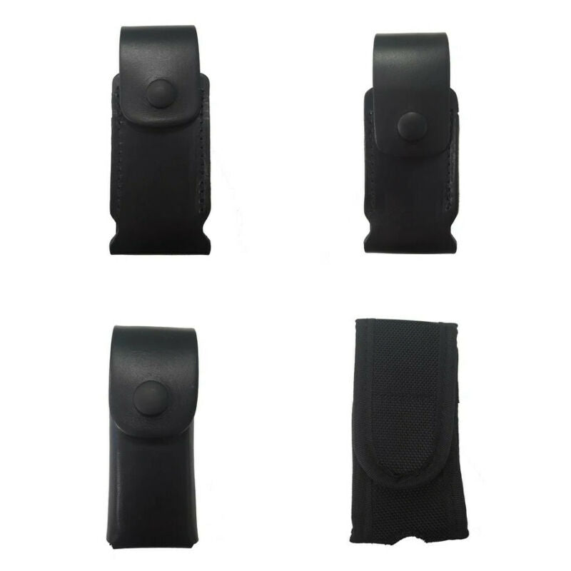Whitby Black Leather / Nylon Multi-tool Pocket Knife Sheath Fits Leatherman