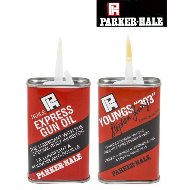 Parker Hale Express Gun Oil or Youngs 303 Solvent Cleaner Rust Protector 125ml