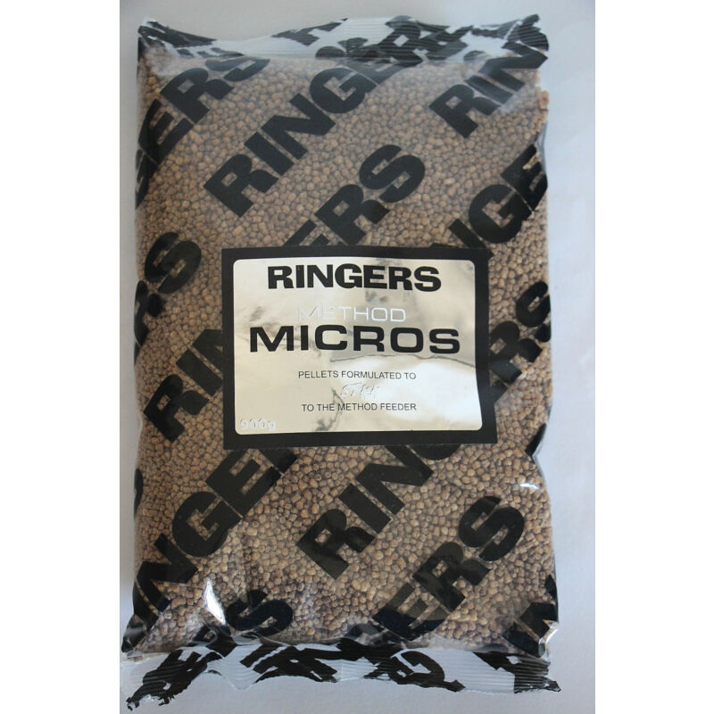 Ringers Method Micros Micro Pellet 2mm 900g Carp Fishing Bait