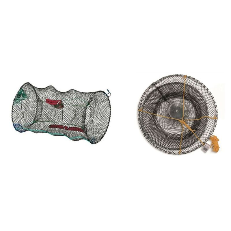 Dennet Collapsible Crab Trap or Drop Rope Net Sea Fishing