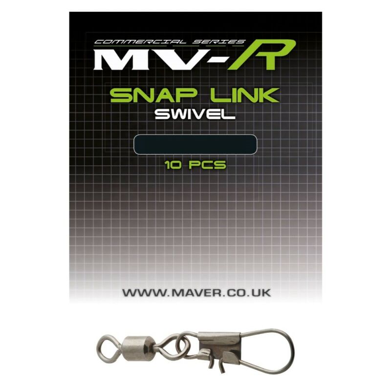 Maver MVR snap link swivel All Sizes Available 10pcs Fishing Tackle