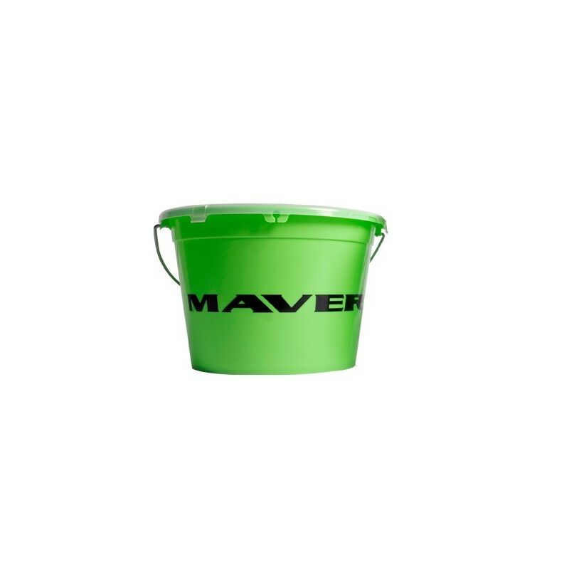 Maver Groundbait Bucket with Lid 13L Fishing Bait Container – hobbyhomeuk