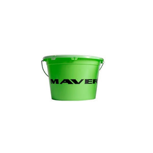 Maver Groundbait Bucket with Lid 13L Fishing Bait Container