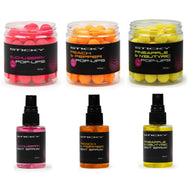 Sticky Baits Buchu Berry Peach Pepper Pineapple Pop Ups and Bait Spray Fishing