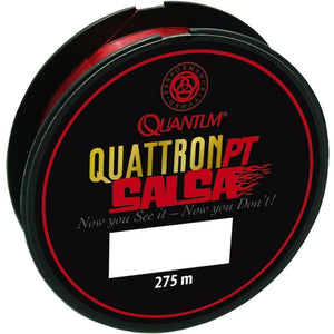Quantum Quattron Salsa PT Red Line Spool Mono Monofilament Sea Beach Fishing