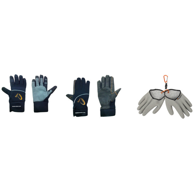 Savage Gear Gloves Winter Thermo Shield Aqua Guard Pike Predator Fishing
