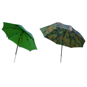 Zebco Nylon Umbrella Brolly Green or Camoflage Camo Fishing